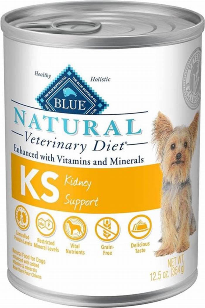 blue natural veterinary diet ks kidney support for dogs