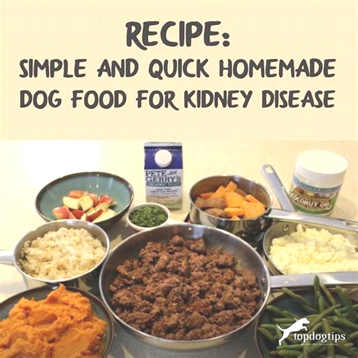 renal diet dog treats recipe